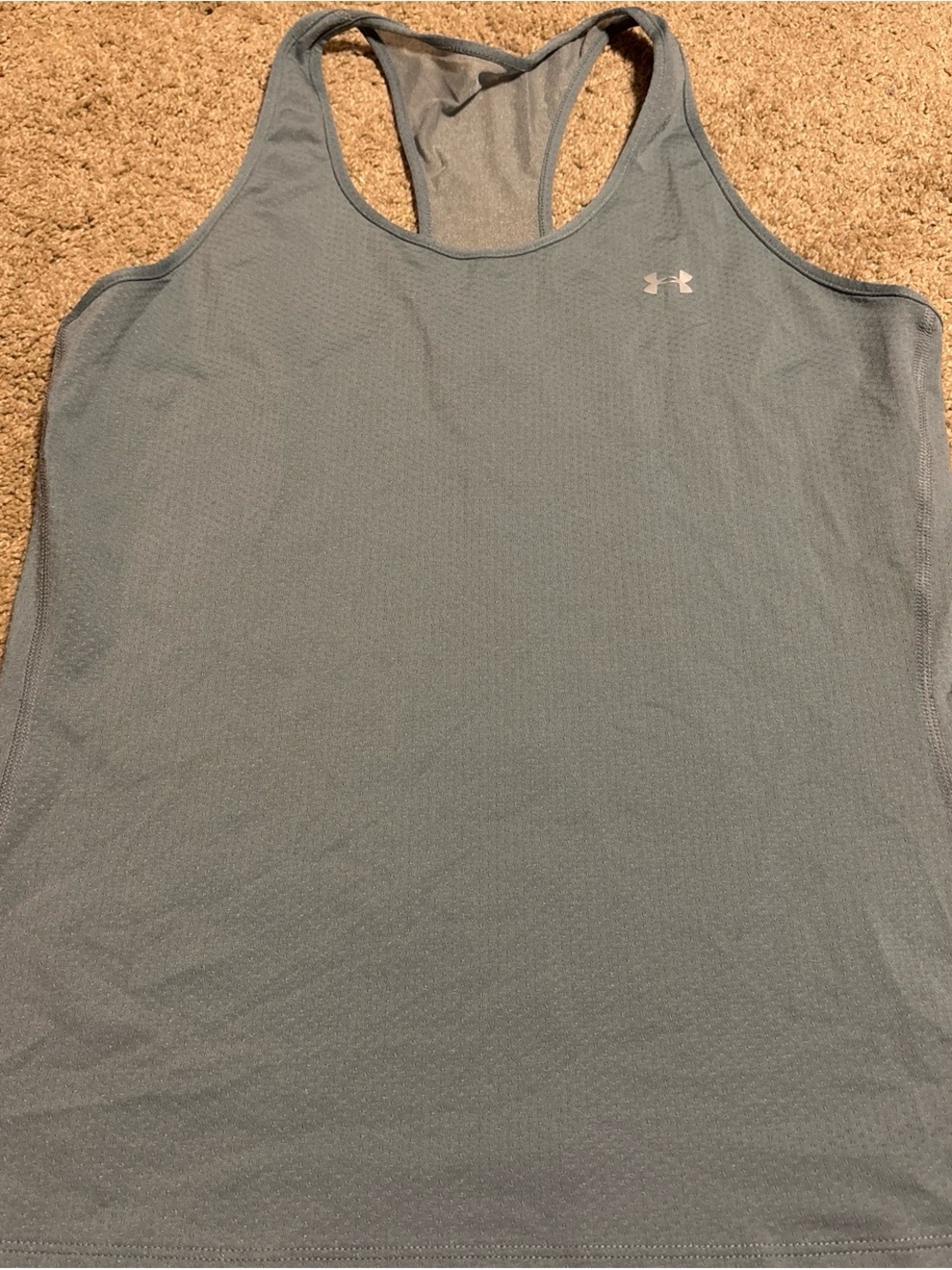 Under Armour Women's Light Blue Racerback Tank Top